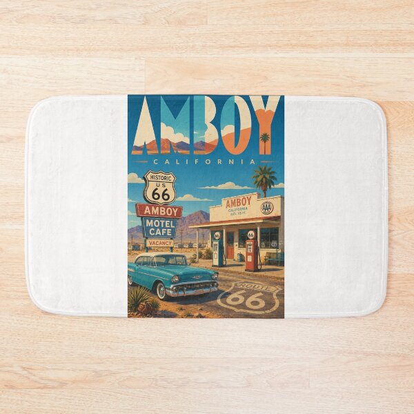 Item preview, Amboy California Historic Route 66 Roy's Motel and Mojave Desert Landmark designed and sold by Places On Earth.