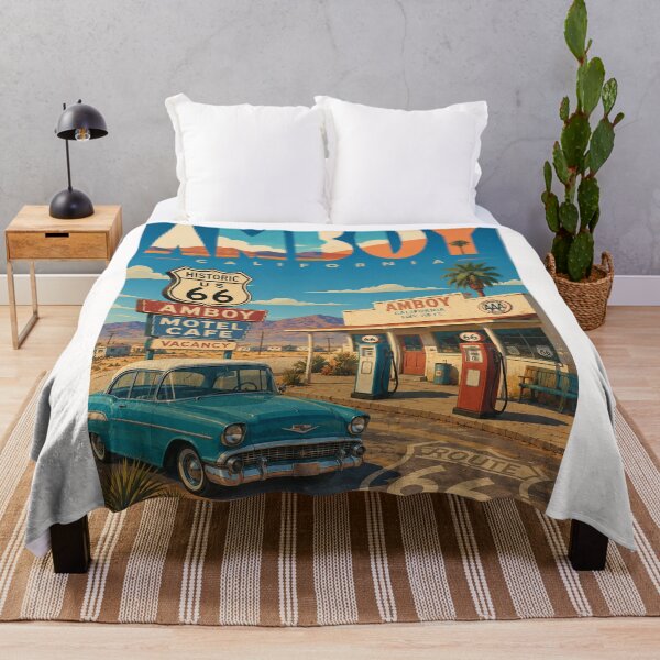 Item preview, Amboy California Historic Route 66 Roy's Motel and Mojave Desert Landmark designed and sold by Places On Earth.