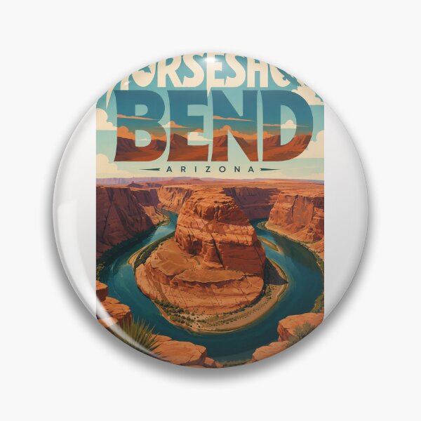 Item preview, Horseshoe Bend Colorado River Overlook Near Page Arizona designed and sold by Places On Earth.