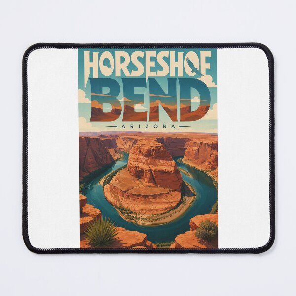 Item preview, Horseshoe Bend Colorado River Overlook Near Page Arizona designed and sold by Places On Earth.