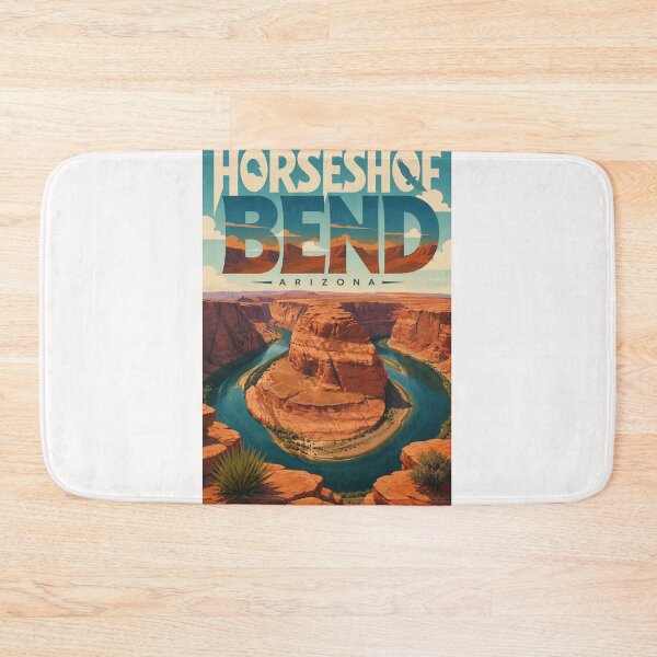 Item preview, Horseshoe Bend Colorado River Overlook Near Page Arizona designed and sold by Places On Earth.