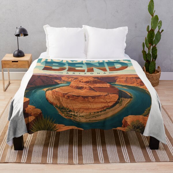 Item preview, Horseshoe Bend Colorado River Overlook Near Page Arizona designed and sold by Places On Earth.