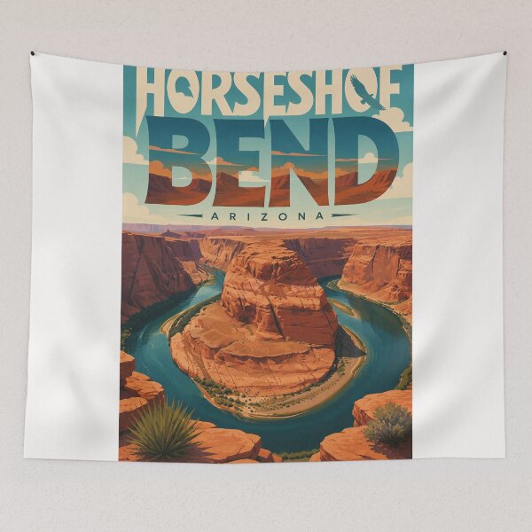 Item preview, Horseshoe Bend Colorado River Overlook Near Page Arizona designed and sold by Places On Earth.