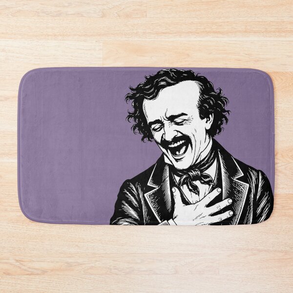 Item preview, Edgar Allan Poe Laughing Hysterically designed and sold by tinydumbempire.