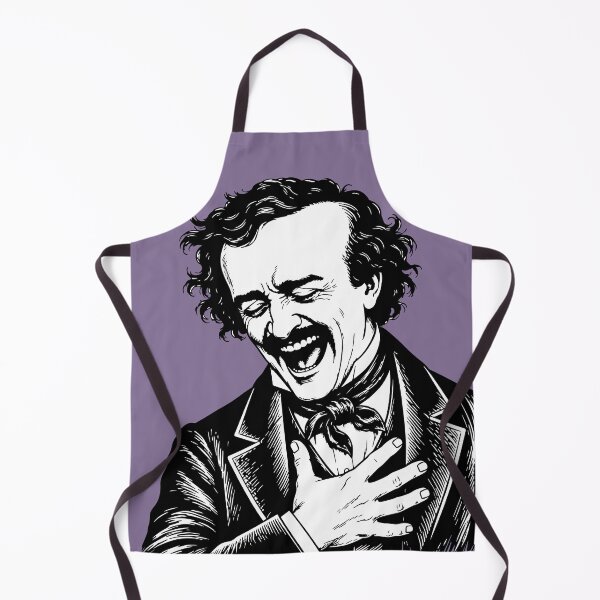 Item preview, Edgar Allan Poe Laughing Hysterically designed and sold by tinydumbempire.