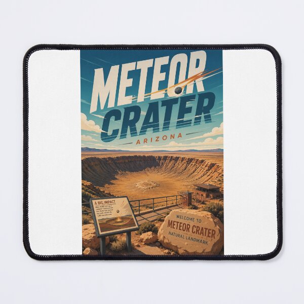 Item preview, Meteor Crater Arizona National Natural Landmark Near Winslow designed and sold by Places On Earth.