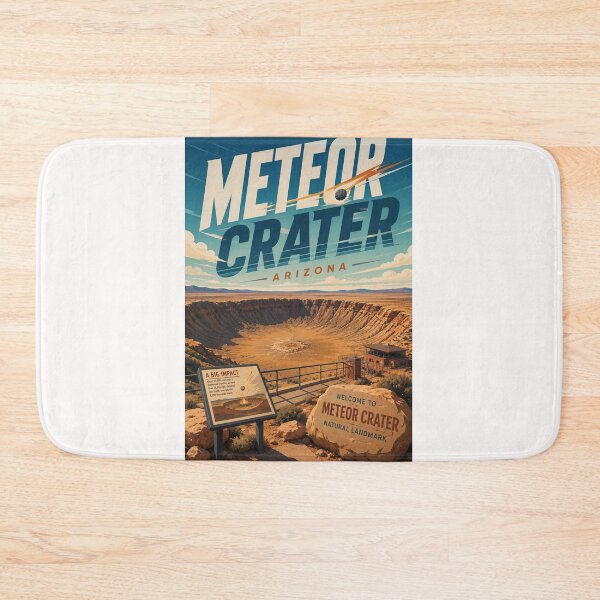 Item preview, Meteor Crater Arizona National Natural Landmark Near Winslow designed and sold by Places On Earth.