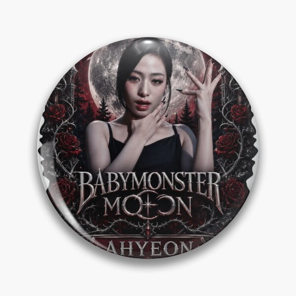 Item preview, Ahyeon BABYMONSTER Gothic Vampire Night Fan Art designed and sold by Valereekmerch.
