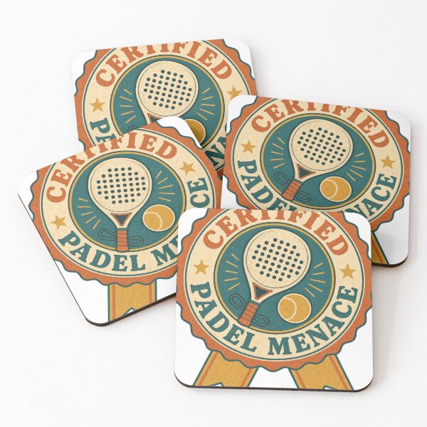 Item preview, Certified Padel Menace Retro Seal Badge designed and sold by BoosterShop.