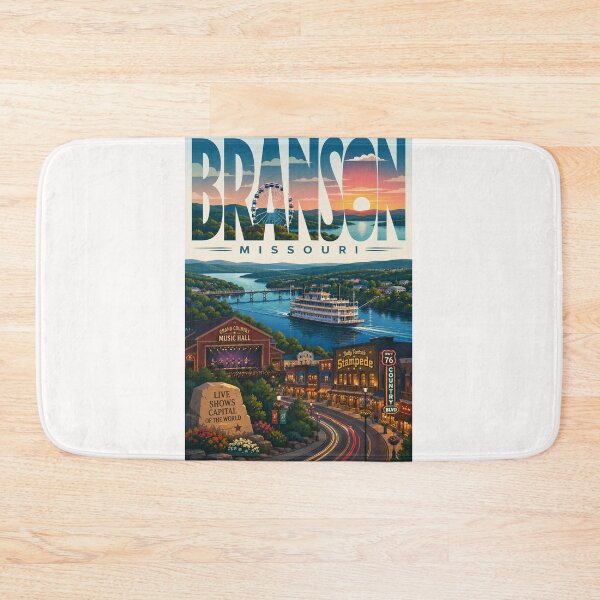 Item preview, Branson Missouri Table Rock Lake Entertainment District and Show Capital designed and sold by Places On Earth.