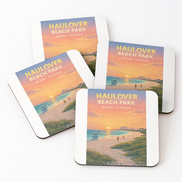 Item preview, Haulover Beach Park Miami Florida Atlantic Coast Sunset designed and sold by Places On Earth.