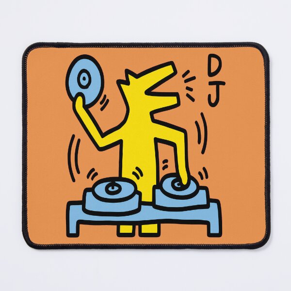 Item preview, DJ Cartoon designed and sold by NoThoughtsCat.