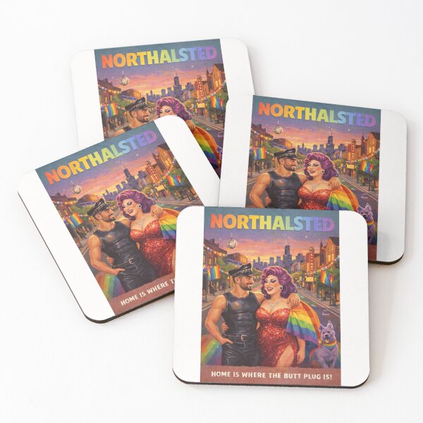 Item preview, Northalsted Chicago Illinois LGBTQ Landmark District designed and sold by Places On Earth.