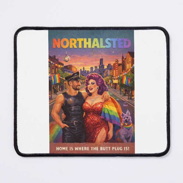 Item preview, Northalsted Chicago Illinois LGBTQ Landmark District designed and sold by Places On Earth.
