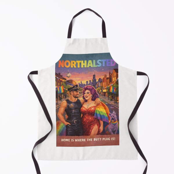 Item preview, Northalsted Chicago Illinois LGBTQ Landmark District designed and sold by Places On Earth.
