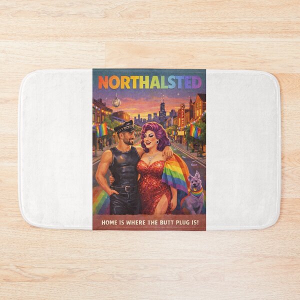 Item preview, Northalsted Chicago Illinois LGBTQ Landmark District designed and sold by Places On Earth.