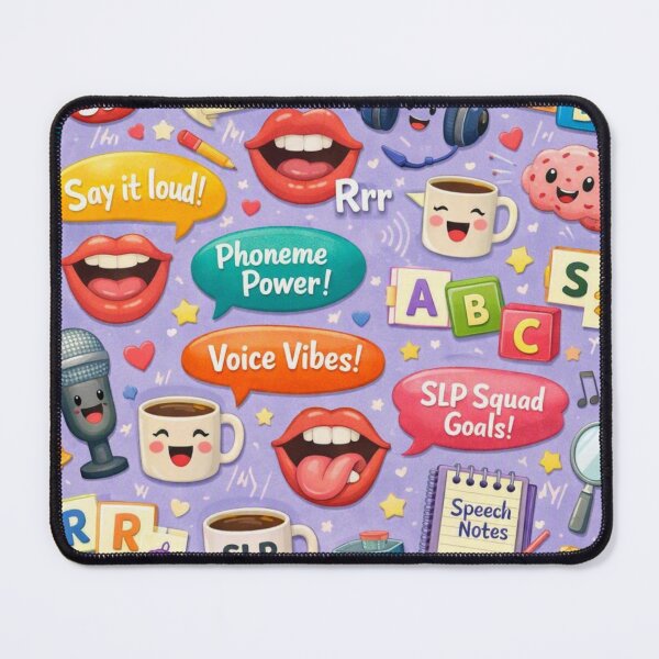 Item preview, Speech Therapist Pattern – Phoneme Playground designed and sold by Shadowframe Studios.