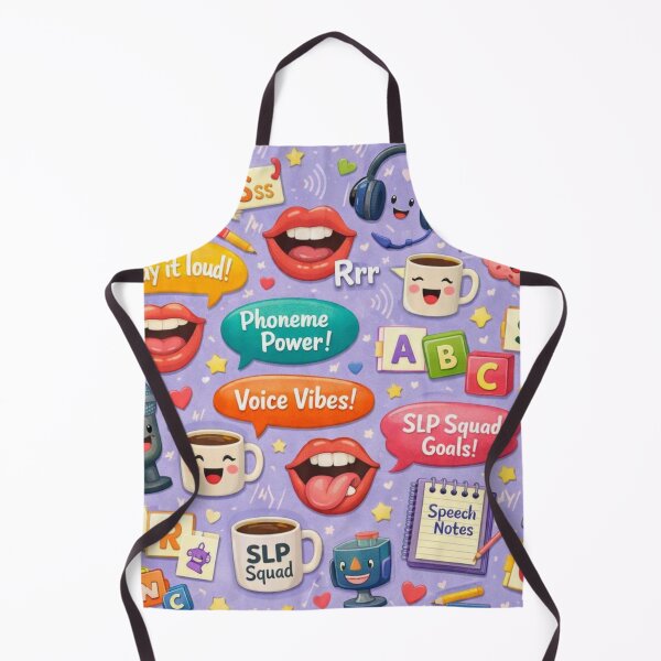 Item preview, Speech Therapist Pattern – Phoneme Playground designed and sold by Shadowframe Studios.