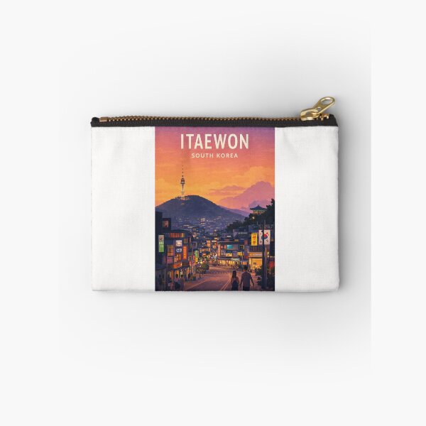 Item preview, Itaewon Seoul South Korea Namsan Tower Evening Skyline designed and sold by Places On Earth.