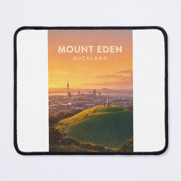 Item preview, Mount Eden Auckland Skyline and Maungawhau New Zealand designed and sold by Places On Earth.