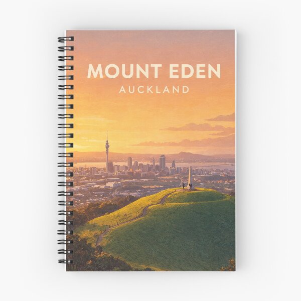 Item preview, Mount Eden Auckland Skyline and Maungawhau New Zealand designed and sold by Places On Earth.