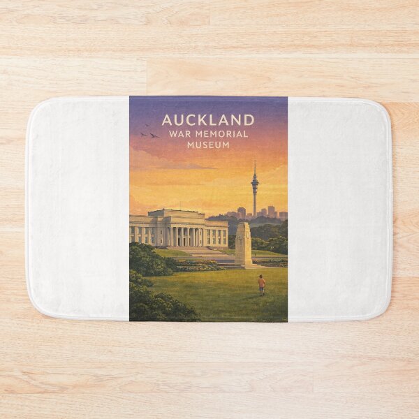 Item preview, Auckland War Memorial Museum, Auckland Domain and Sky Tower New Zealand Landmark designed and sold by Places On Earth.