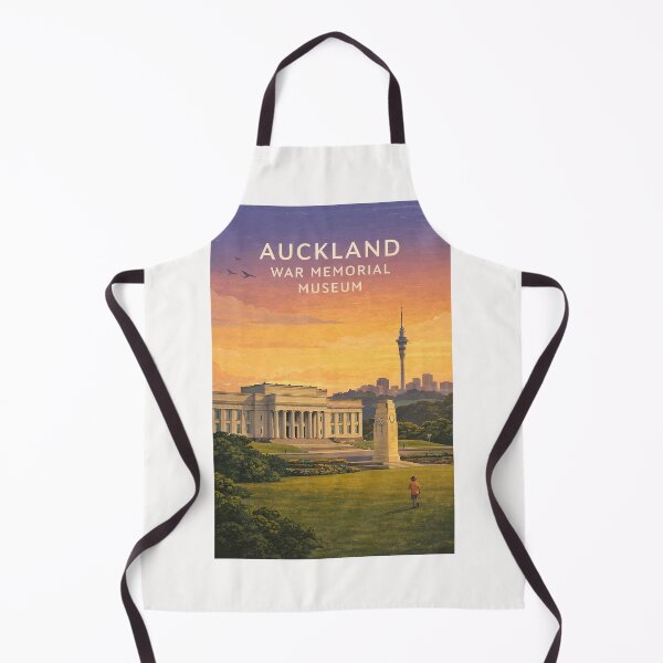 Item preview, Auckland War Memorial Museum, Auckland Domain and Sky Tower New Zealand Landmark designed and sold by Places On Earth.