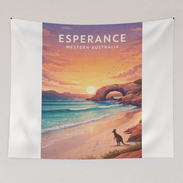 Item preview, Esperance Great Ocean Drive and Natural Arch Western Australia Coastline designed and sold by Places On Earth.