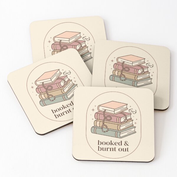 Item preview, Booked and Burnt Out Funny Retro Student Nurse Gift Design designed and sold by Dantin.