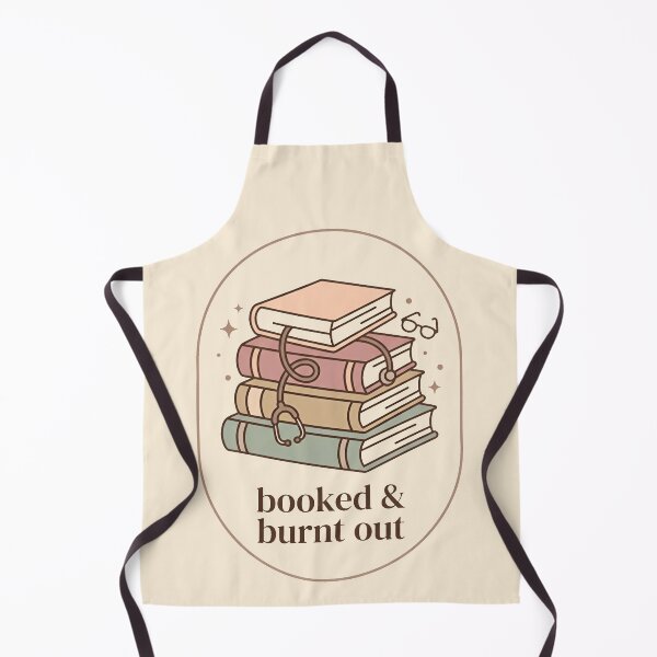 Item preview, Booked and Burnt Out Funny Retro Student Nurse Gift Design designed and sold by Dantin.