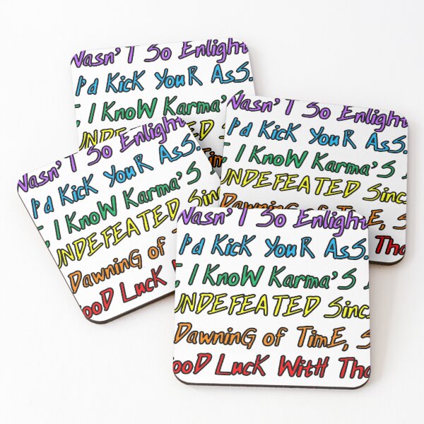 Item preview, KARMIC ASS WHOOPING designed and sold by cool-cats-only.