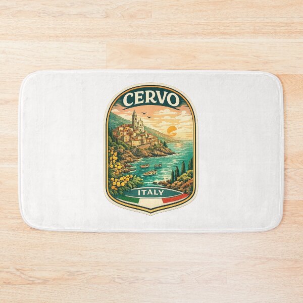 Item preview, Cervo Italian Riviera Coastal Village on the Ligurian Sea designed and sold by Places On Earth.