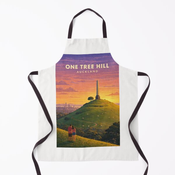 Item preview, One Tree Hill Maungakiekie Auckland Skyline and Cornwall Park designed and sold by Places On Earth.