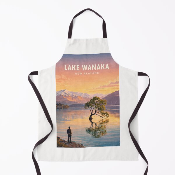 Item preview, Lake Wānaka Lone Tree Southern Alps Otago New Zealand designed and sold by Places On Earth.