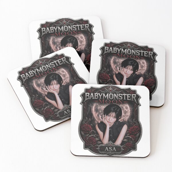 Item preview, Dark Gothic Asa BABYMONSTER Red Moon Graphic Artwork designed and sold by Valereekmerch.