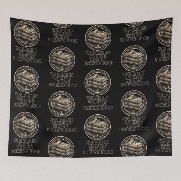 Item preview,  Vintage Books & Introspective Quote (You Are In My Head) designed and sold by KansydMerch.