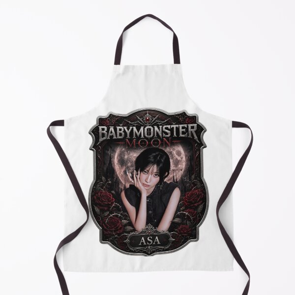 Item preview, Dark Gothic Asa BABYMONSTER Red Moon Graphic Artwork designed and sold by Valereekmerch.