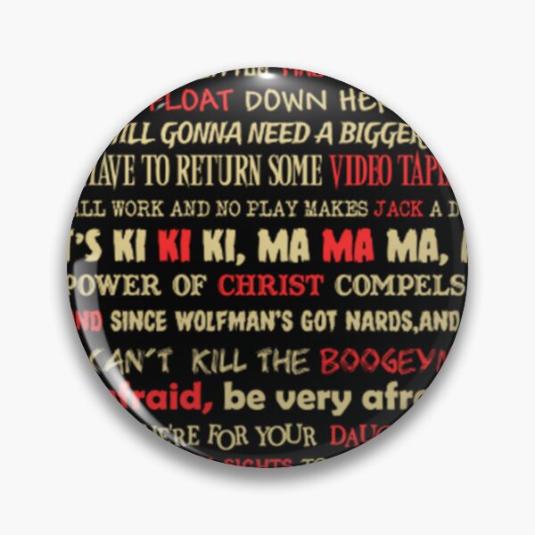 Item preview, Horror Movie Quotes, pumpkin, horrormovies, pumpkin halloween, nightmare, monster, slasher, michael myers designed and sold by beautflythings.