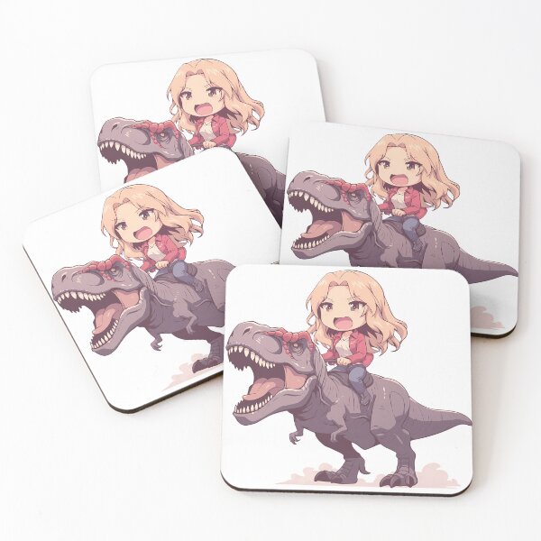 Item preview, Kay Girls und Panzer Gray Dinosaur Chibi Charge designed and sold by Dashsopaner.