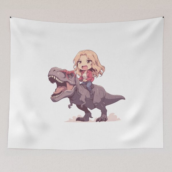 Item preview, Kay Girls und Panzer Gray Dinosaur Chibi Charge designed and sold by Dashsopaner.