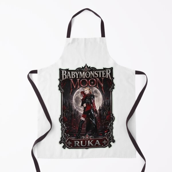 Item preview, BABYMONSTER Ruka Vampire Moon Gothic Hip Hop Artwork designed and sold by Valereekmerch.