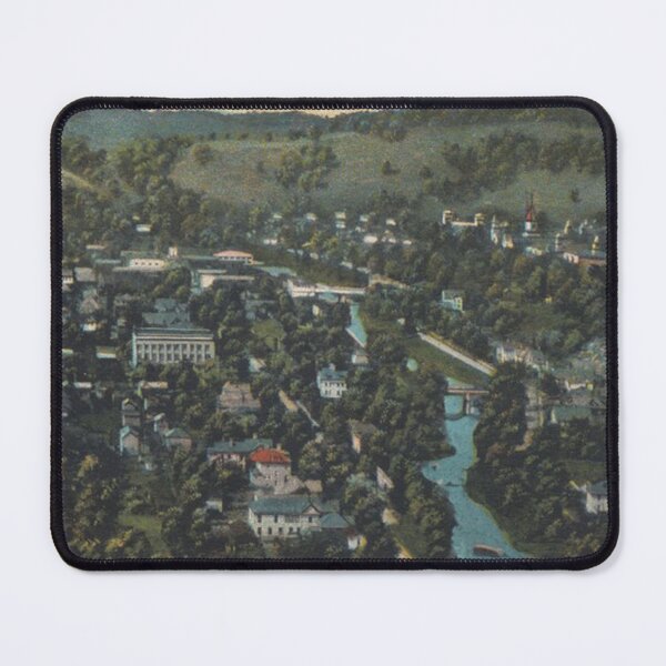 Item preview, Trans-Allegheny Lunatic Asylum (Weston, West Virginia) Vintage Postcard – Bird's Eye View designed and sold by GhostlyWorld.