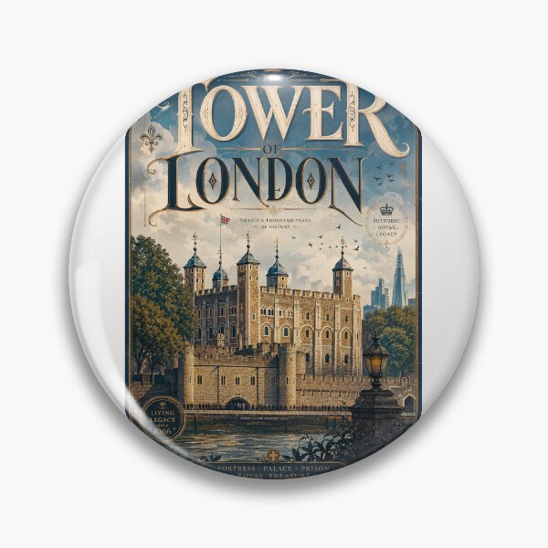 Item preview, The Tower of London Historic Royal Fortress on the River Thames, London England designed and sold by Places On Earth.