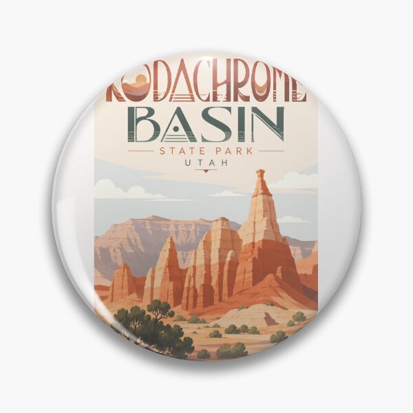 Item preview, Kodachrome Basin State Park Red Rock Formations in Southern Utah designed and sold by Places On Earth.
