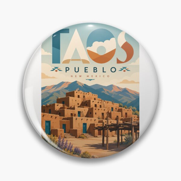 Item preview, Taos Pueblo Historic Adobe Village beneath the Sangre de Cristo Mountains, New Mexico designed and sold by Places On Earth.