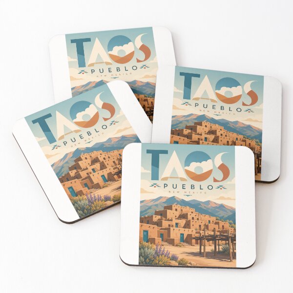 Item preview, Taos Pueblo Historic Adobe Village beneath the Sangre de Cristo Mountains, New Mexico designed and sold by Places On Earth.