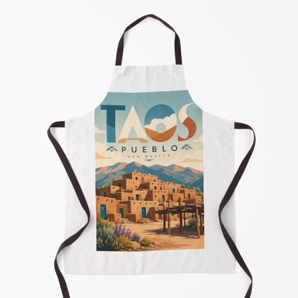 Item preview, Taos Pueblo Historic Adobe Village beneath the Sangre de Cristo Mountains, New Mexico designed and sold by Places On Earth.