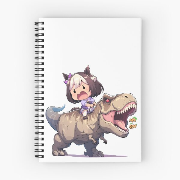 Item preview, Special Week Uma Musume Chibi Dinosaur Adventure designed and sold by Dashsopaner.