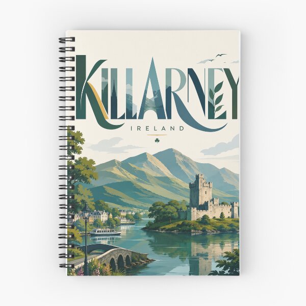 Item preview, Killarney National Park and Ross Castle beside Lough Leane, County Kerry Ireland designed and sold by Places On Earth.