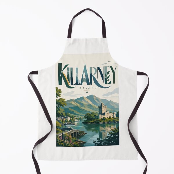 Item preview, Killarney National Park and Ross Castle beside Lough Leane, County Kerry Ireland designed and sold by Places On Earth.